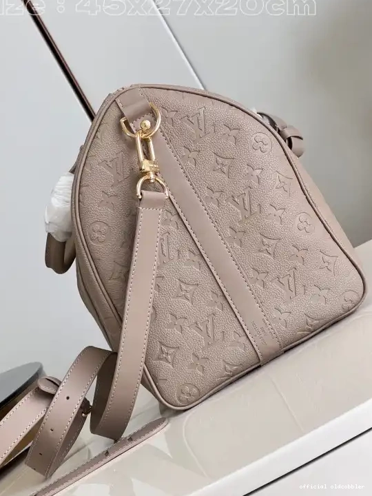 Official oldcobbler LOUIS KEEPALL 45 BANDOULIÈRE VUITTON 0610